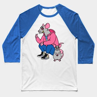 Anthro Raddie Rat Baseball T-Shirt